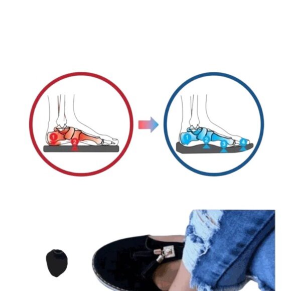 Orthopedic Casual Platform  w/breathable Leather Walking Shoes - Picture 10 of 11